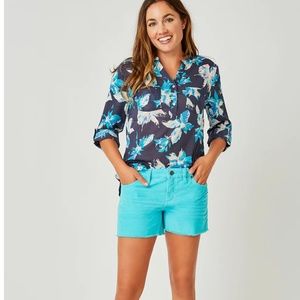 Carve Designs Dylan Gauze Shirt in Stargazer size Medium NWT